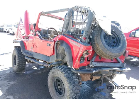 1992 Jeep Wrangler / Yj S z USA, uszkodzony, nr VIN 2J4FY19P5NJ508222